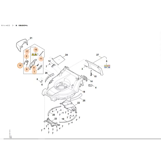 STIHL Klapa WA40 700 2700